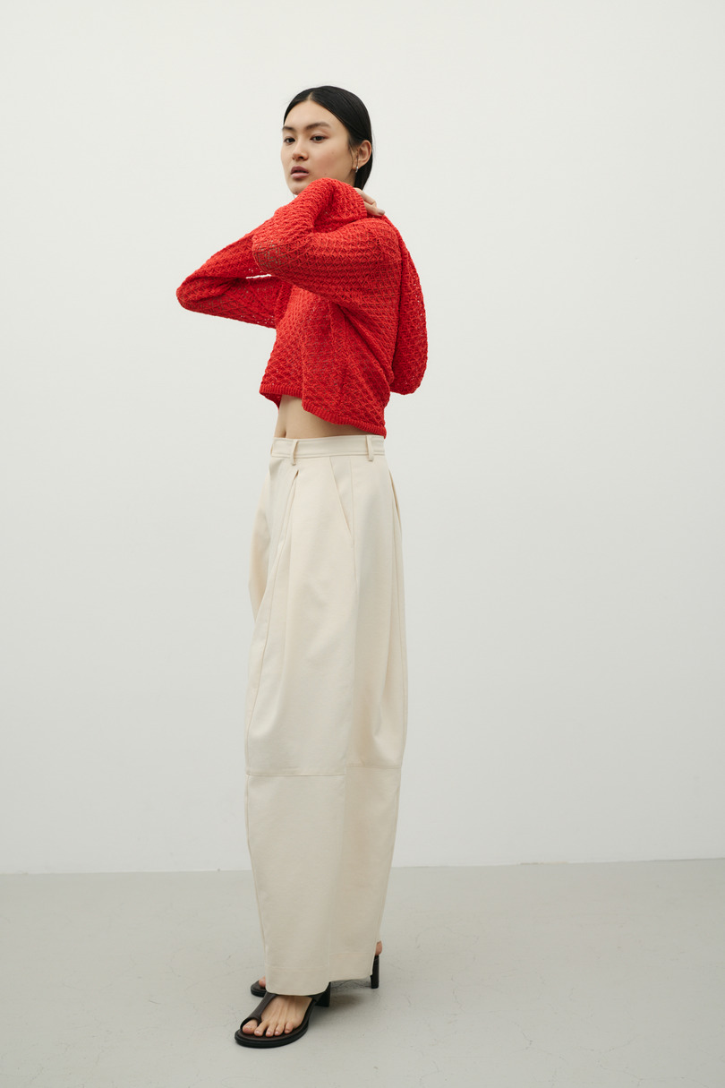 アイレットレースフーディー 詳細画像 RED 2