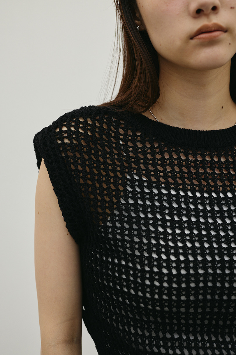 2WAYクロシェニット 詳細画像 BLK 10