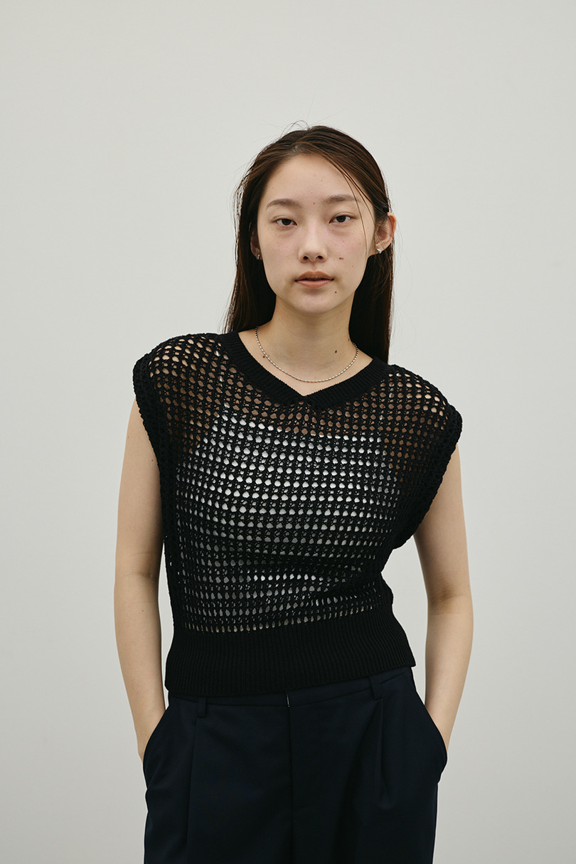 2WAYクロシェニット 詳細画像 BLK 8