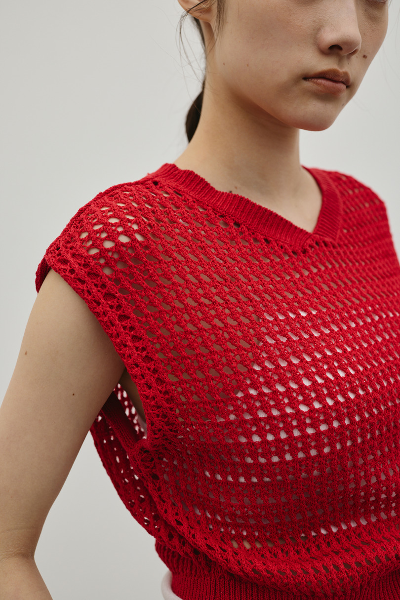 2WAYクロシェニット 詳細画像 RED 10