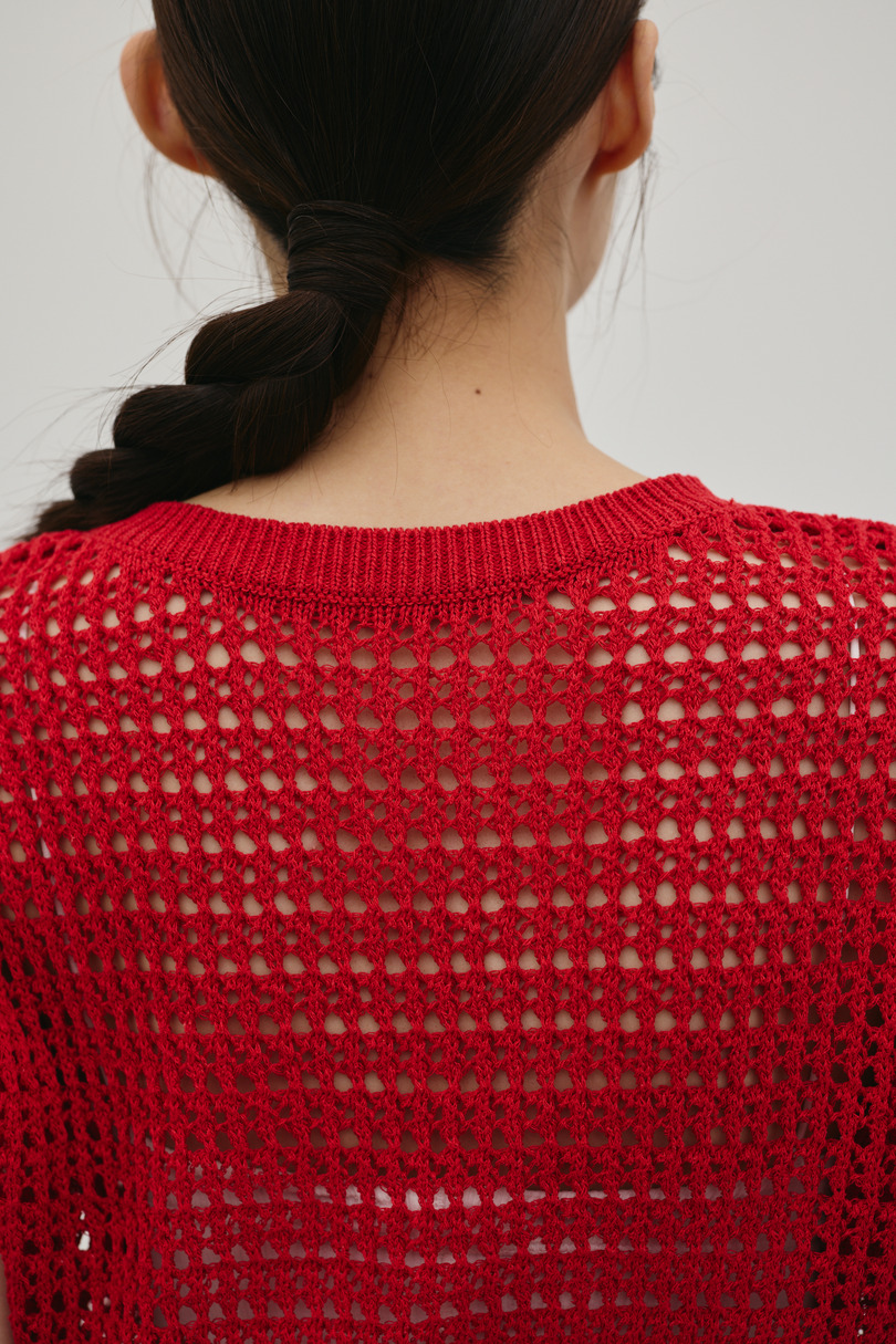 2WAYクロシェニット 詳細画像 RED 12