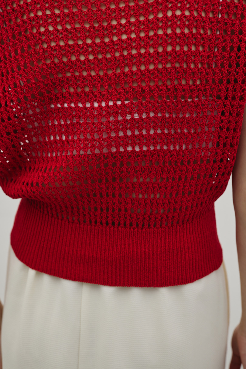 2WAYクロシェニット 詳細画像 RED 13