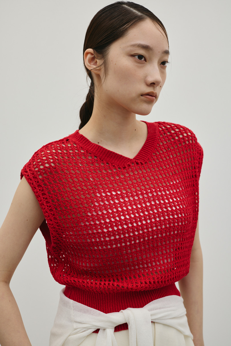 2WAYクロシェニット 詳細画像 RED 4