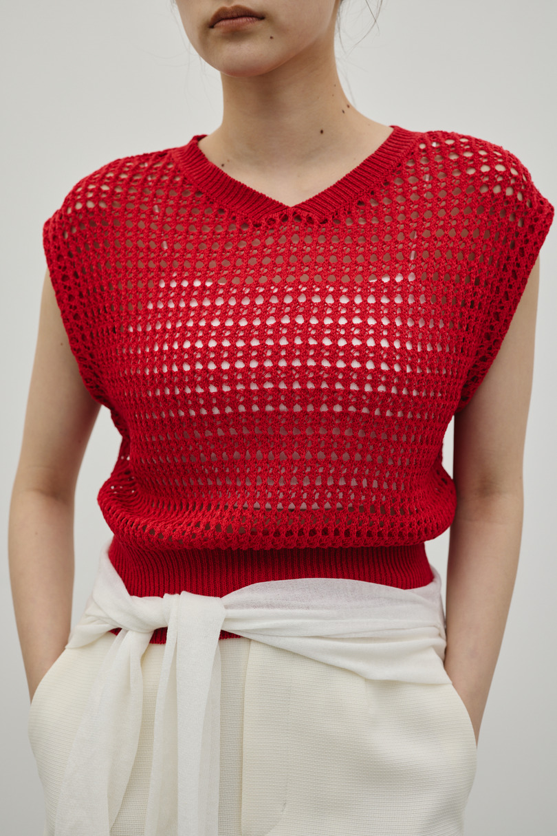 2WAYクロシェニット 詳細画像 RED 5