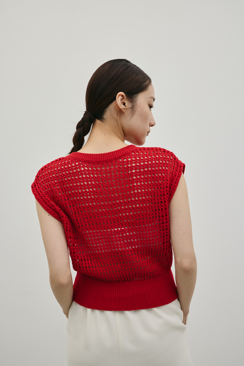 2WAYクロシェニット 詳細画像 RED 6