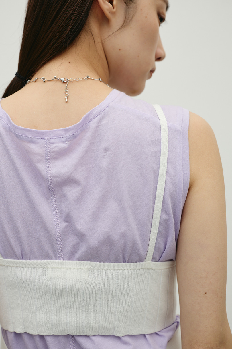 アメスリニットビスチェ 詳細画像 WHT 10