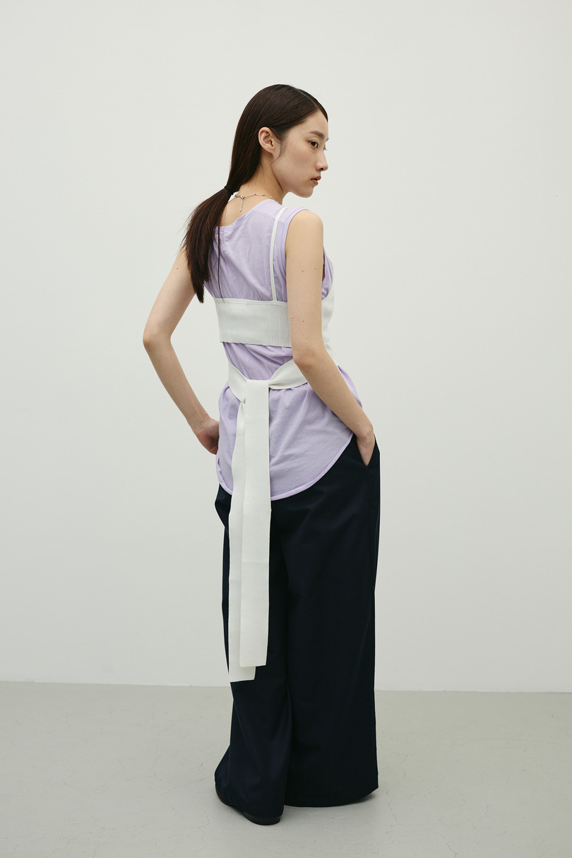 アメスリニットビスチェ 詳細画像 WHT 2