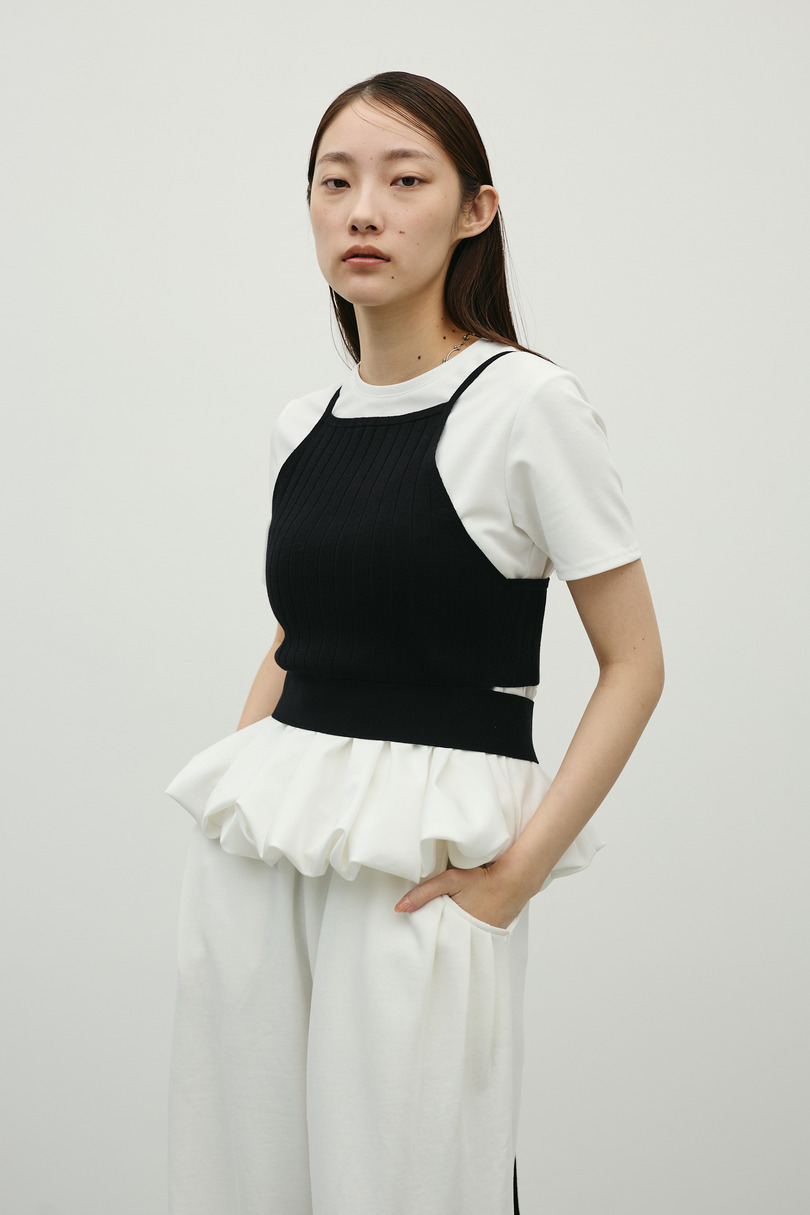 アメスリニットビスチェ 詳細画像 BLK 5