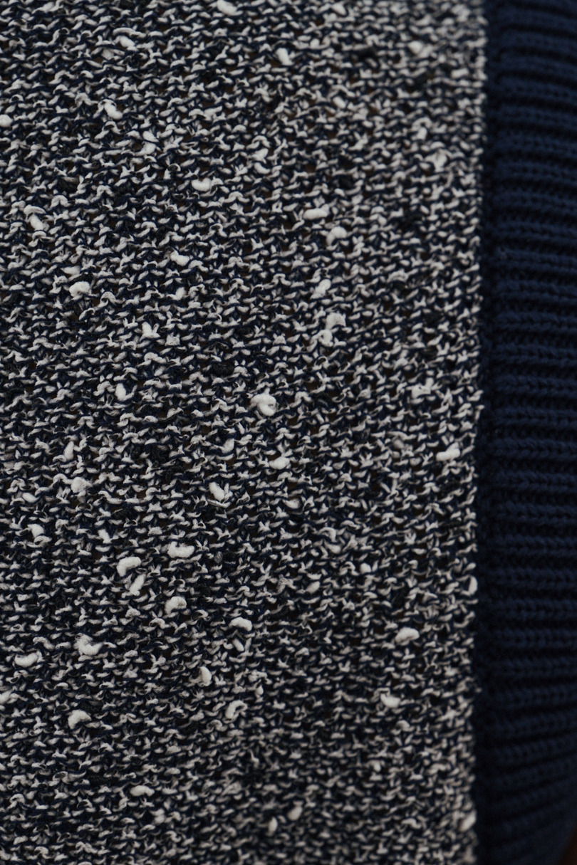 メランジクッションリブニット 詳細画像 柄NVY 10