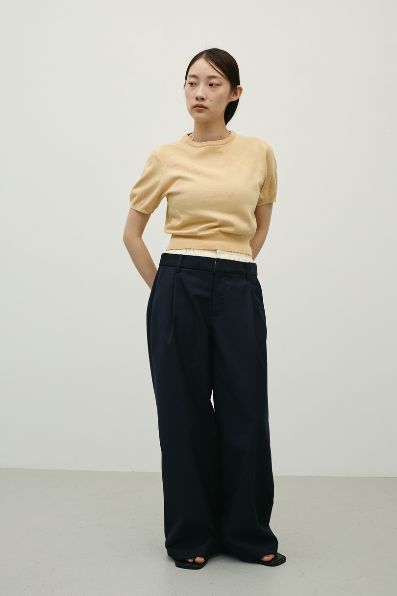 フラワージャガードニット 詳細画像 L/ORG 2