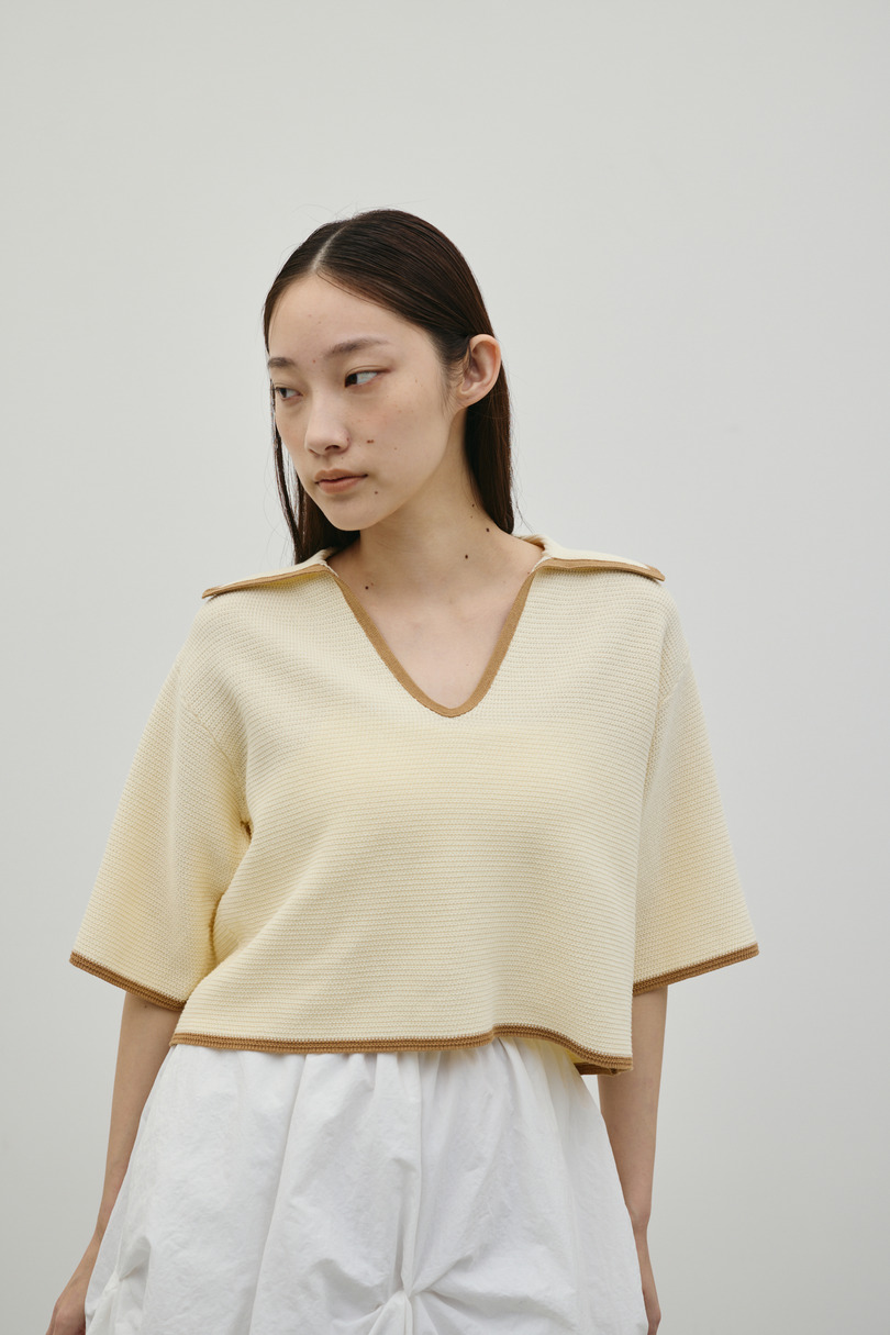 スキッパーニットポロ 詳細画像 IVOY 3