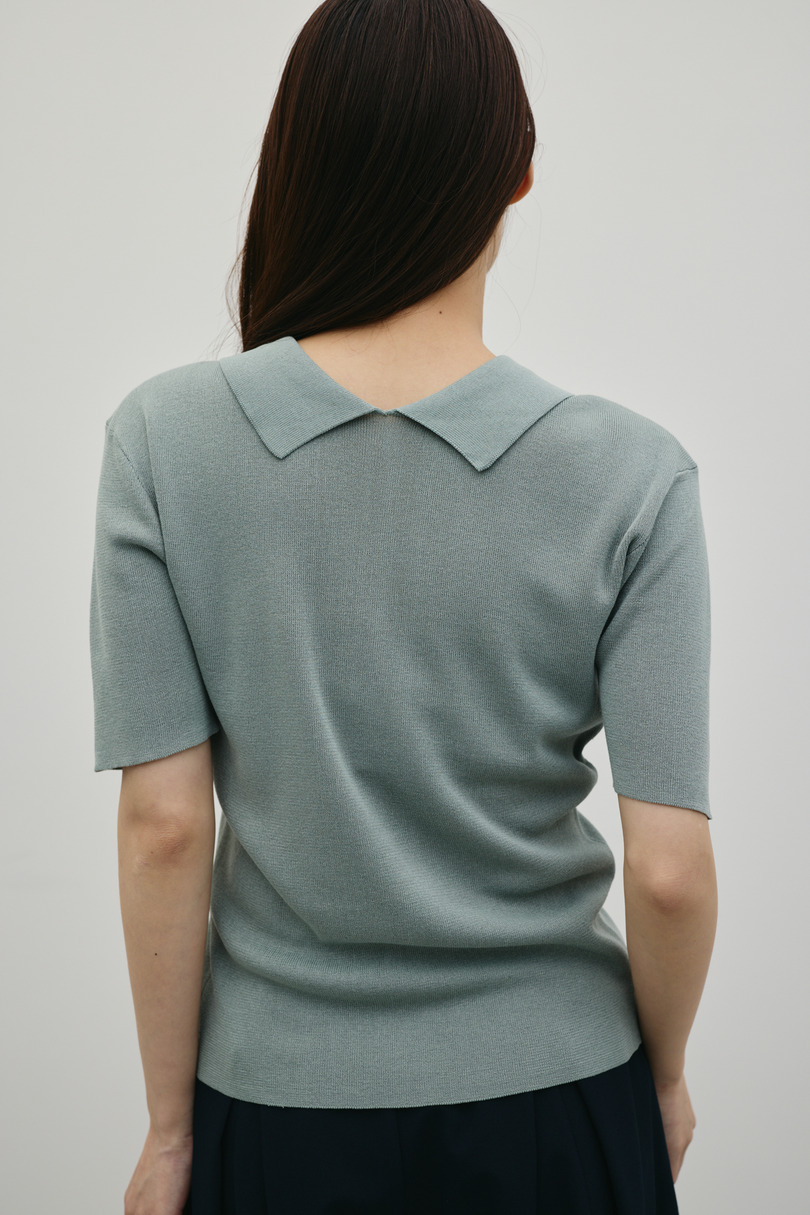 2WAYカラーニットポロ 詳細画像 GRN 5