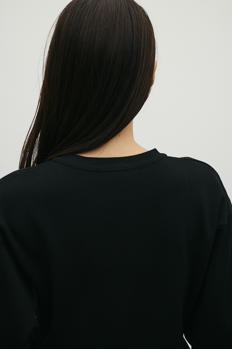 ペプラムフォルムスリーブカーデ 詳細画像 BLK 12