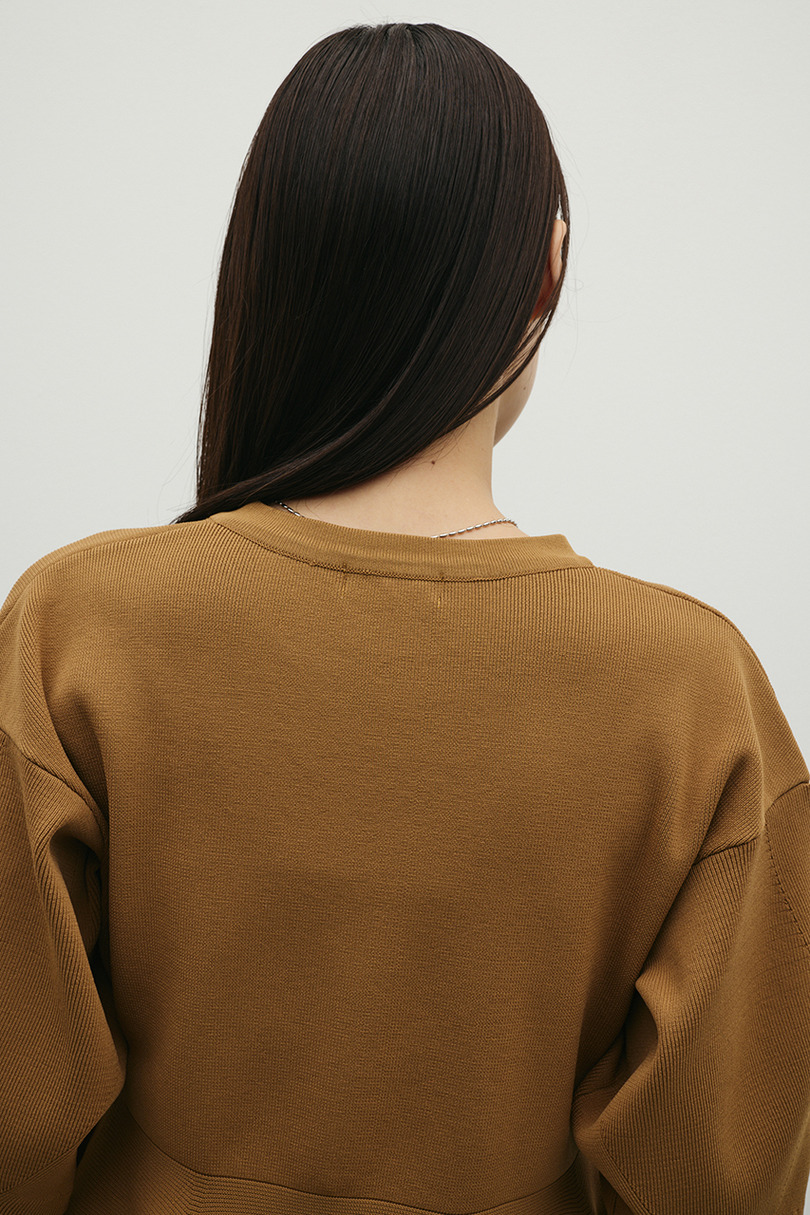 ペプラムフォルムスリーブカーデ 詳細画像 CAM 12