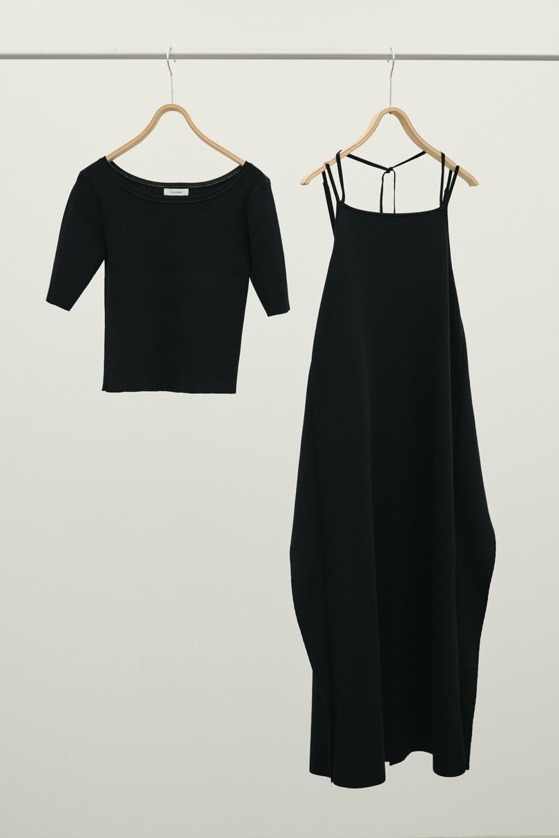 2ピースラップキャミワンピース 詳細画像 BLK 13