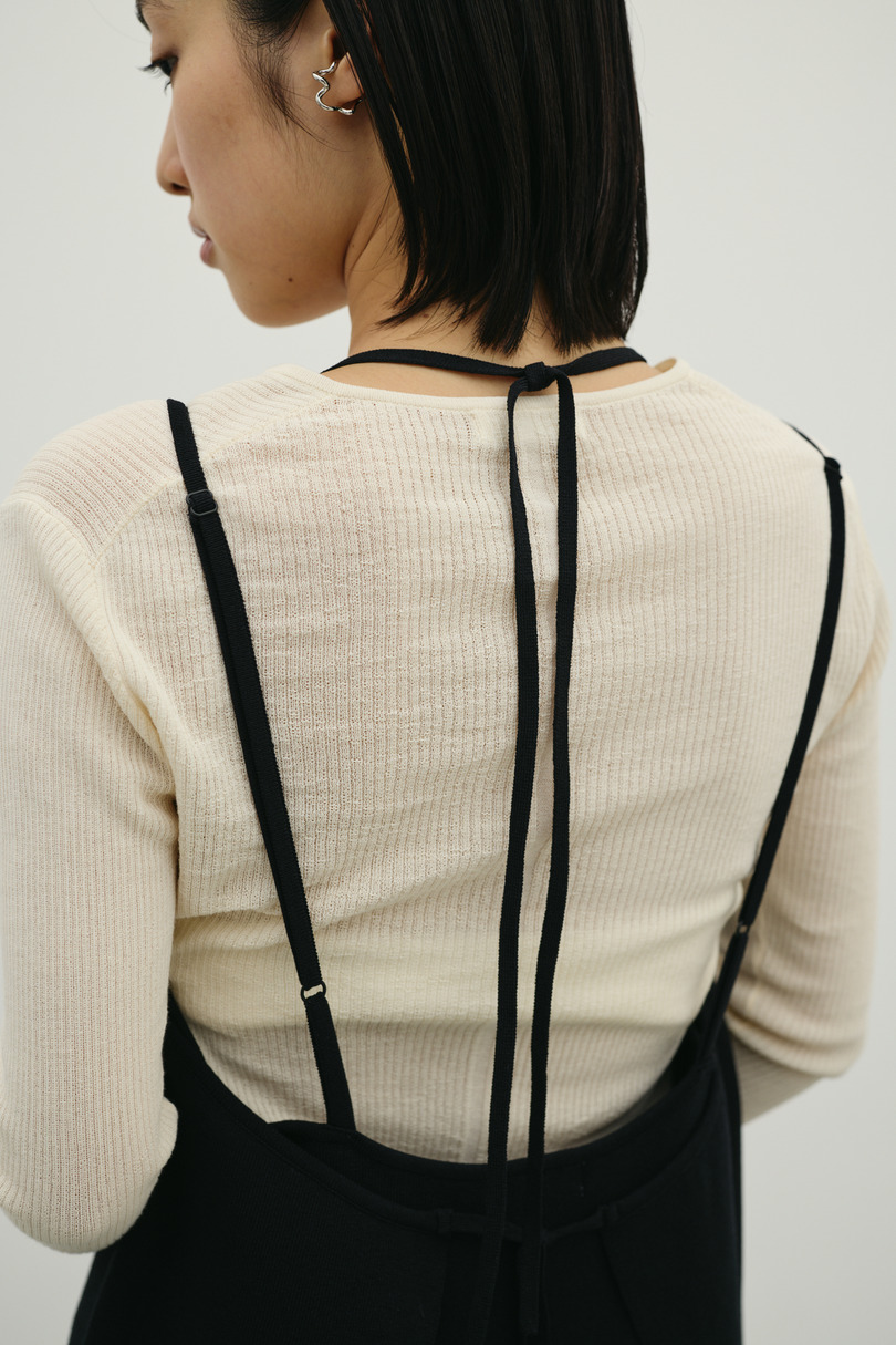 2ピースラップキャミワンピース 詳細画像 BLK 9