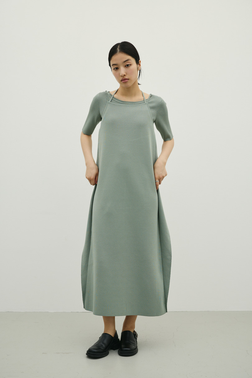 2ピースラップキャミワンピース