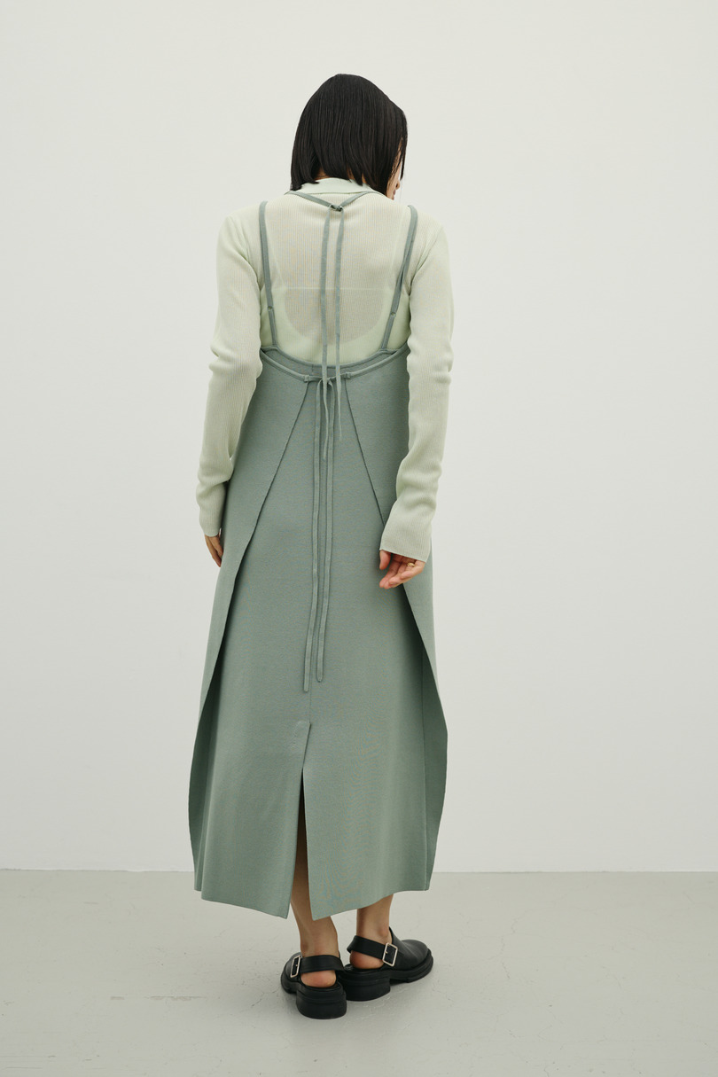 2ピースラップキャミワンピース 詳細画像 GRN 4