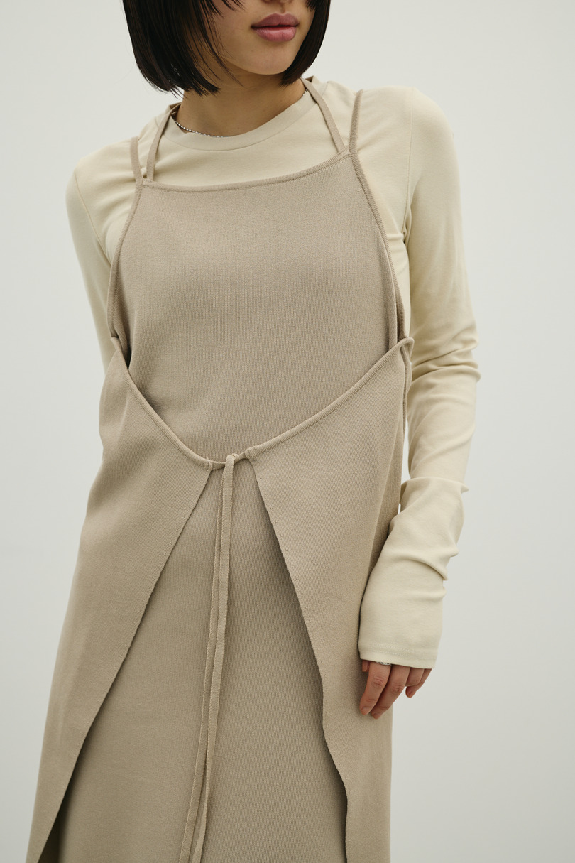 2ピースラップキャミワンピース 詳細画像 BEG 13