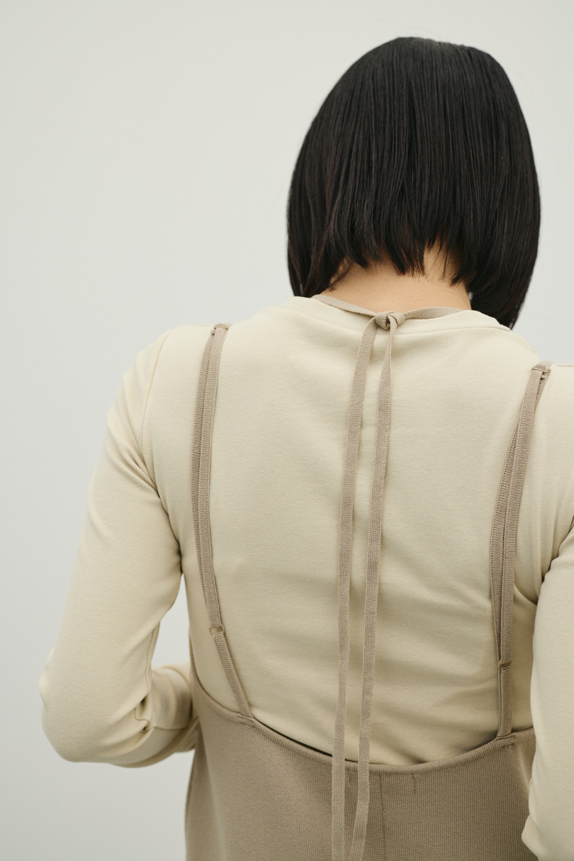 2ピースラップキャミワンピース 詳細画像 BEG 15