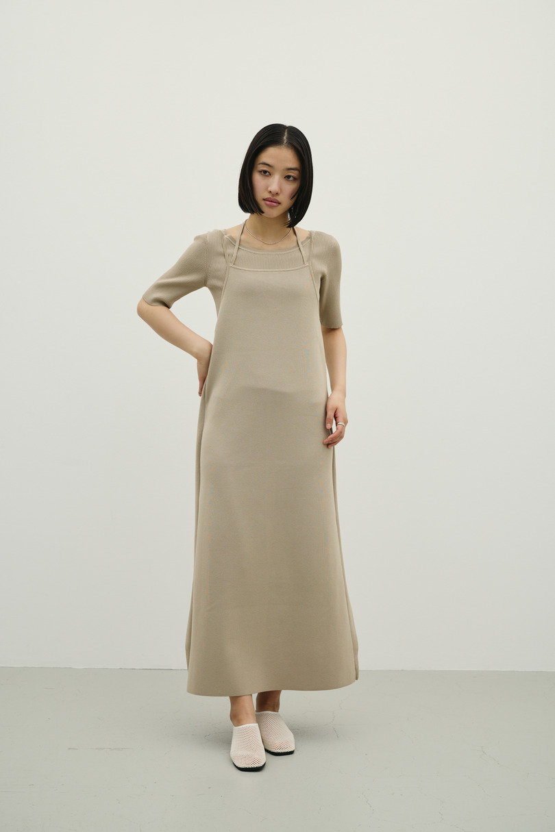 2ピースラップキャミワンピース 詳細画像 BEG 2