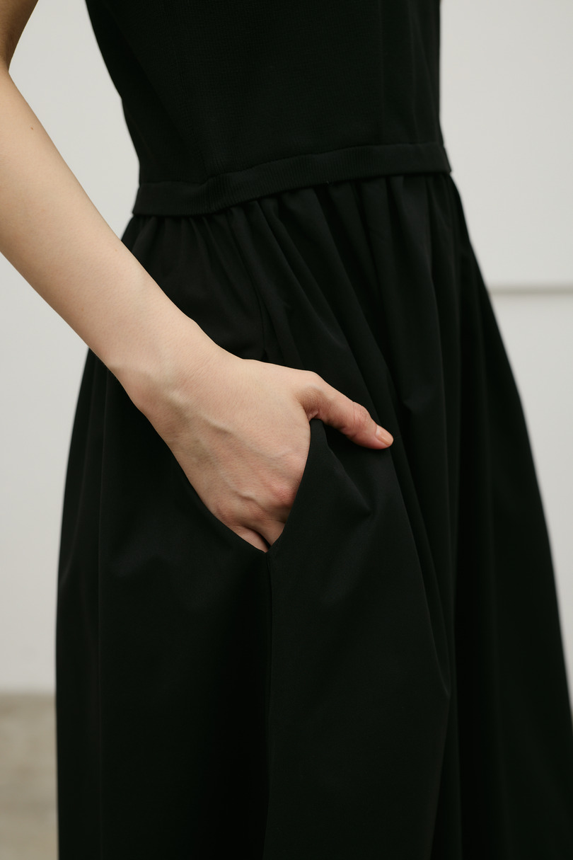 アメスリドッキングニットワンピース 詳細画像 BLK 11