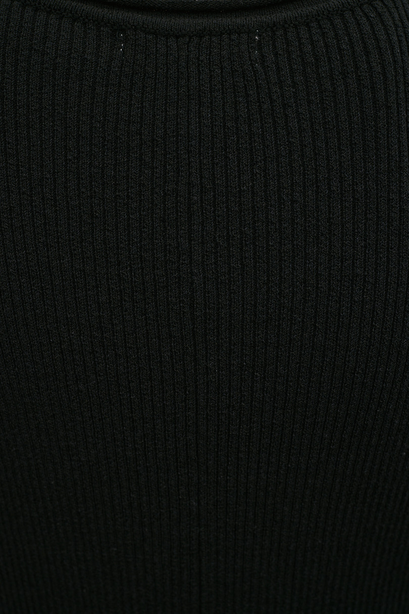 リブニットワンピース 詳細画像 BLK 11