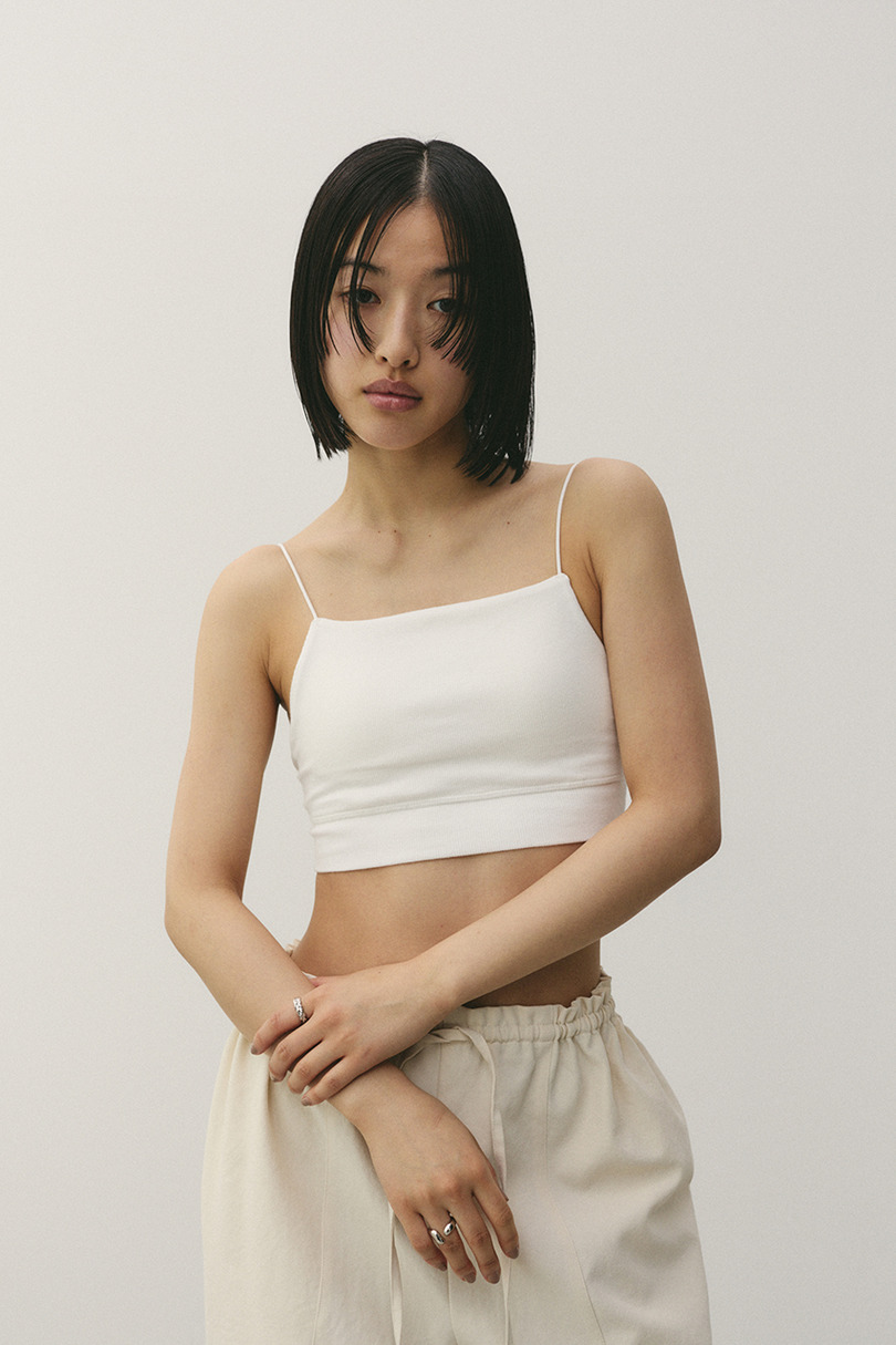 カップ付きブラトップ 詳細画像 WHT 5