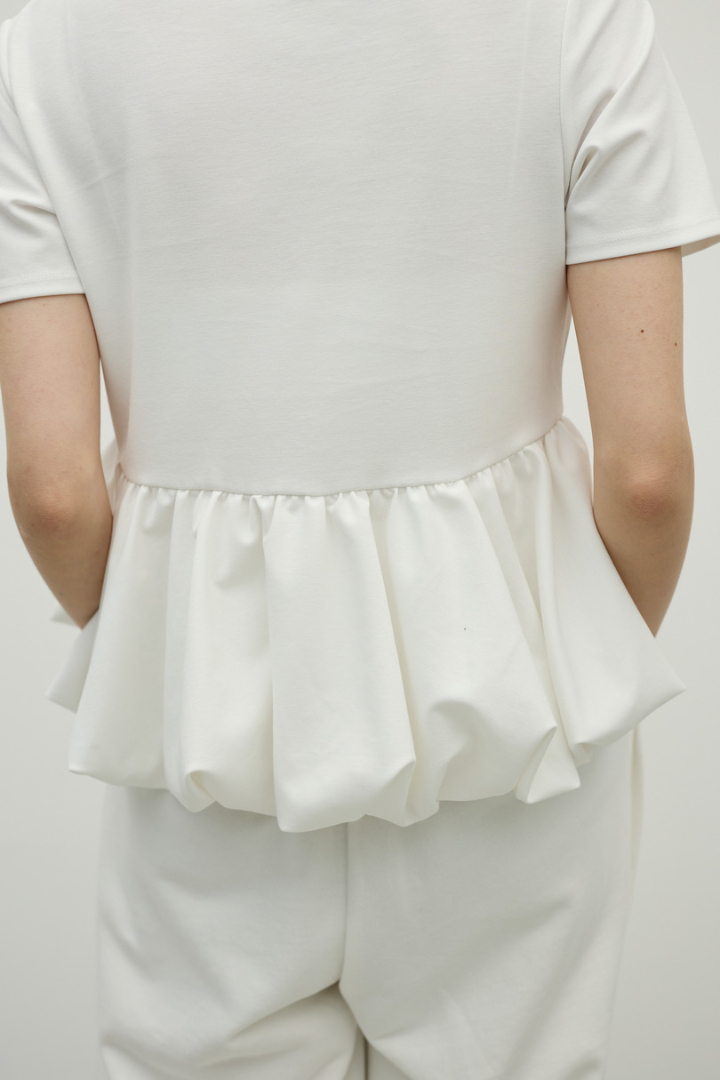 ヘムバルーンカットトップ 詳細画像 WHT 12