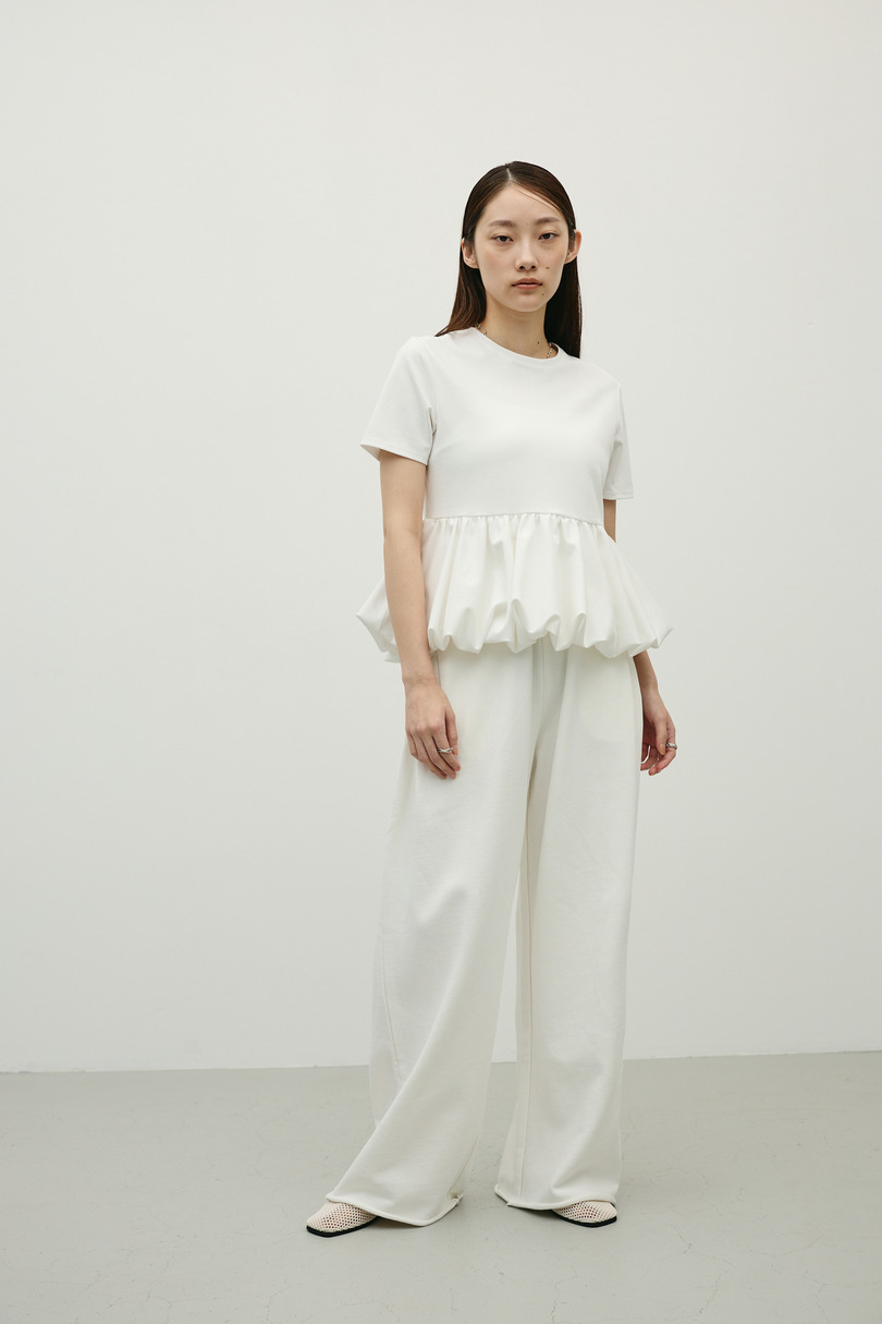 ヘムバルーンカットトップ 詳細画像 WHT 5