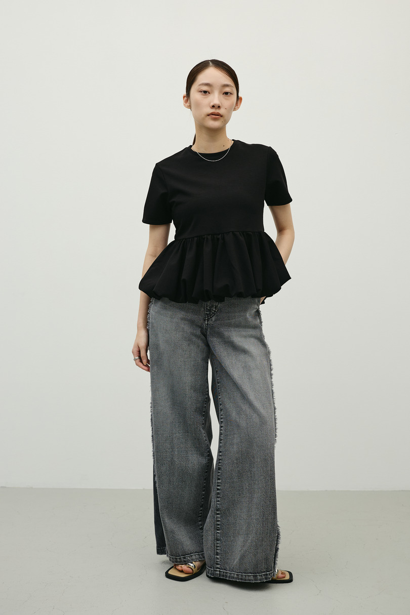 ヘムバルーンカットトップ 詳細画像 BLK 2