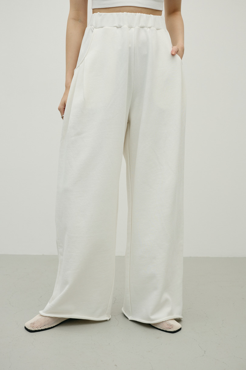 ルーズワイドスウェットパンツ