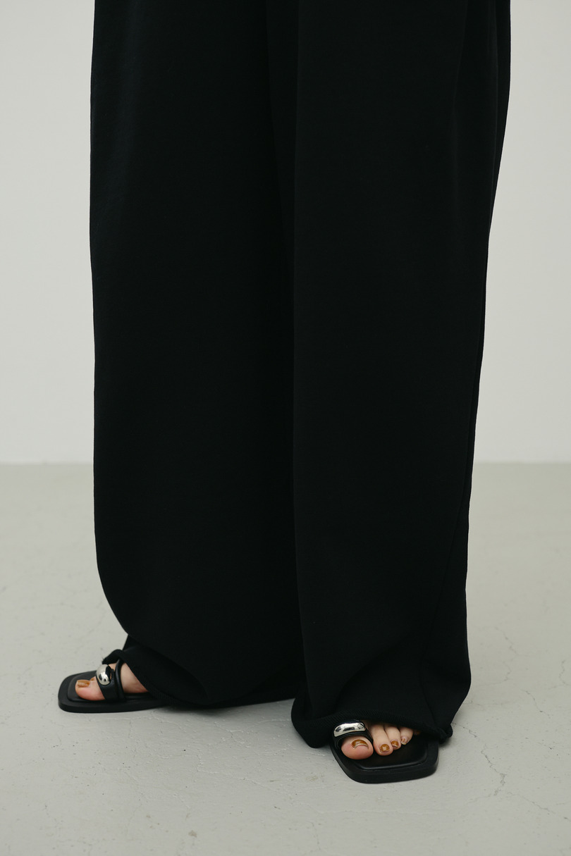 ルーズワイドスウェットパンツ 詳細画像 BLK 11