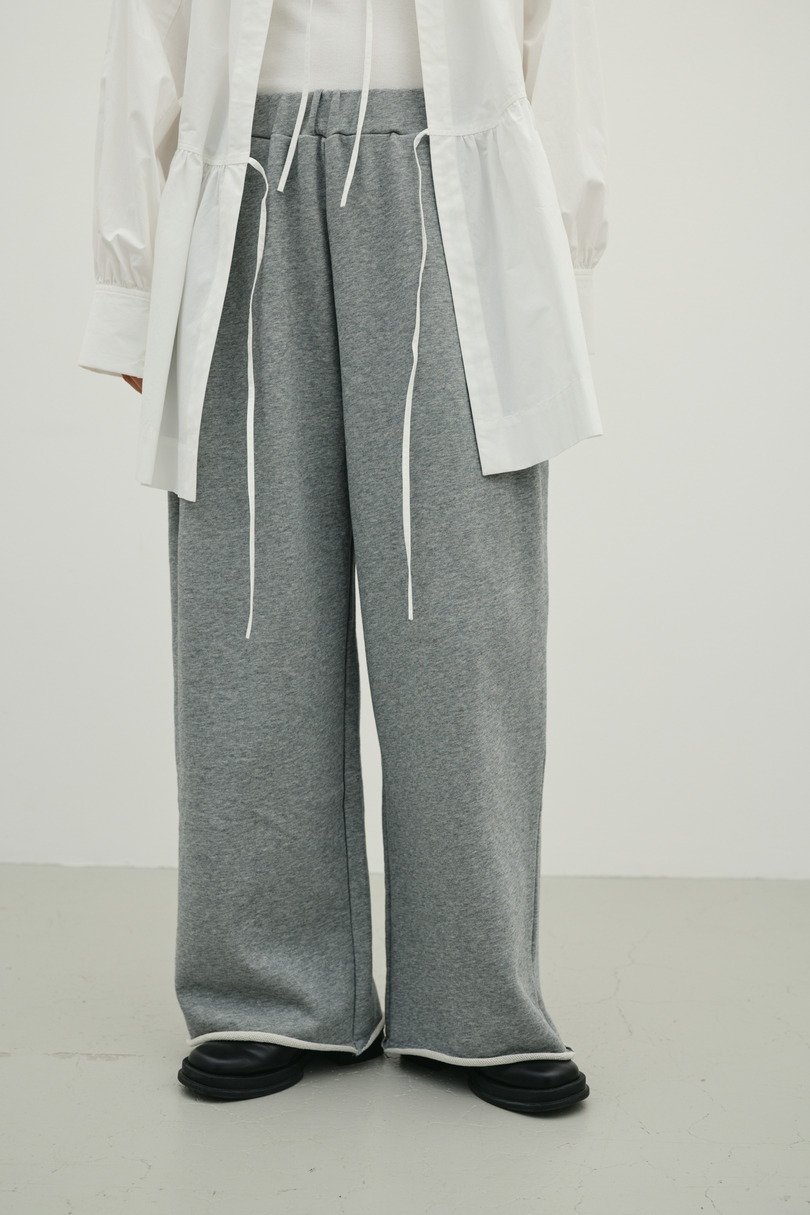 ルーズワイドスウェットパンツ 詳細画像 T.GRY 4