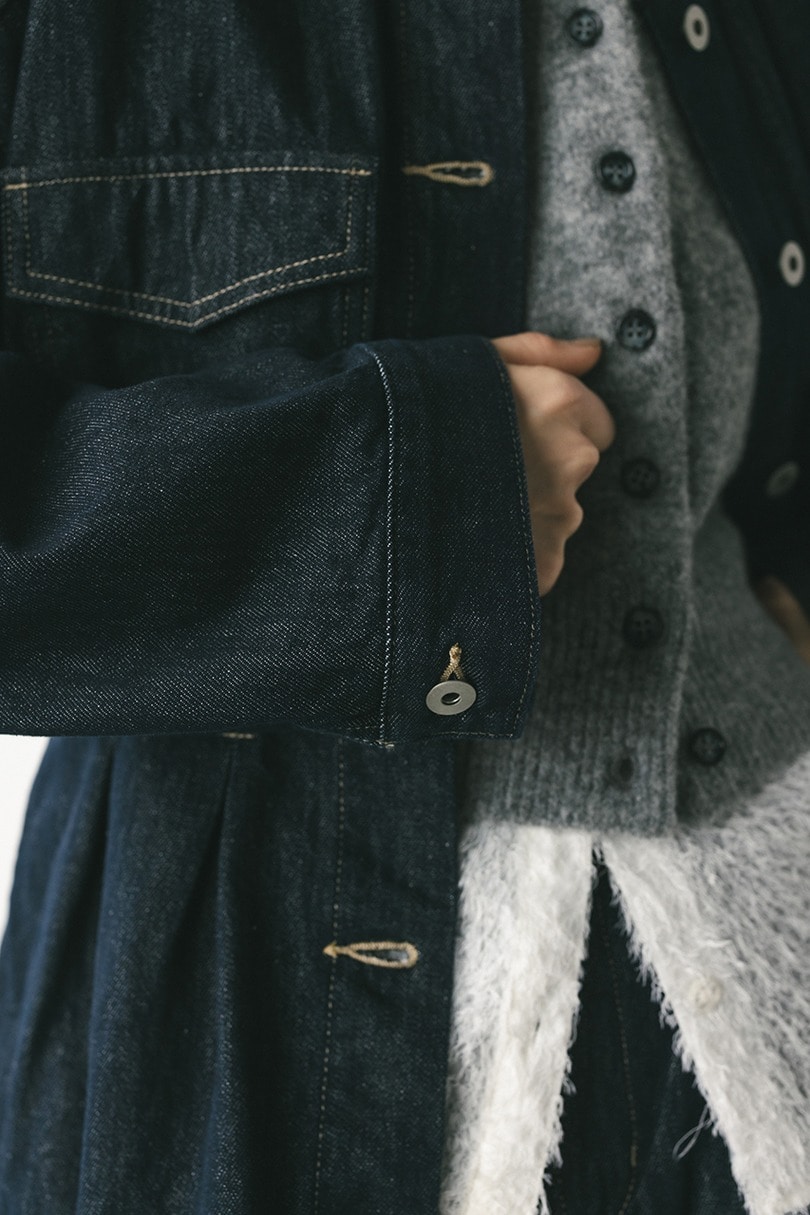 ペプラムデニムジャケット 詳細画像 IDG 5