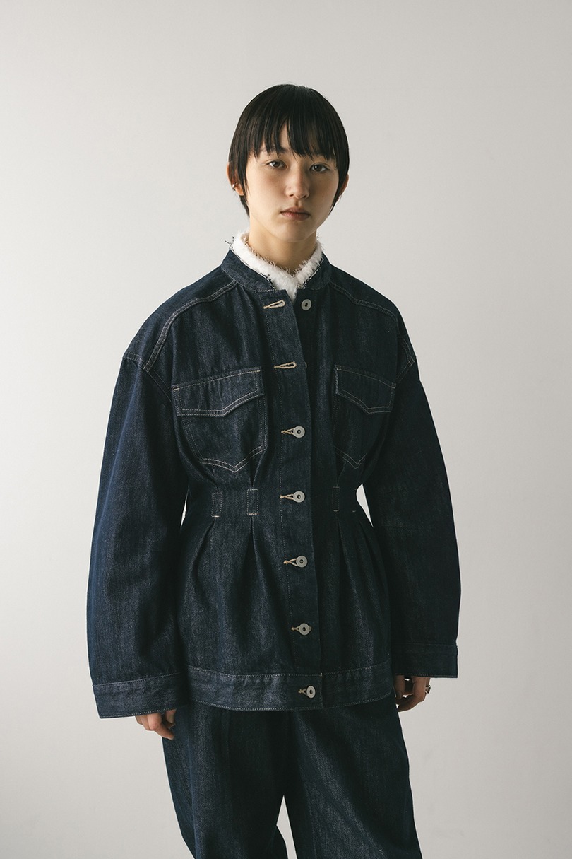 ペプラムデニムジャケット 詳細画像 IDG 6