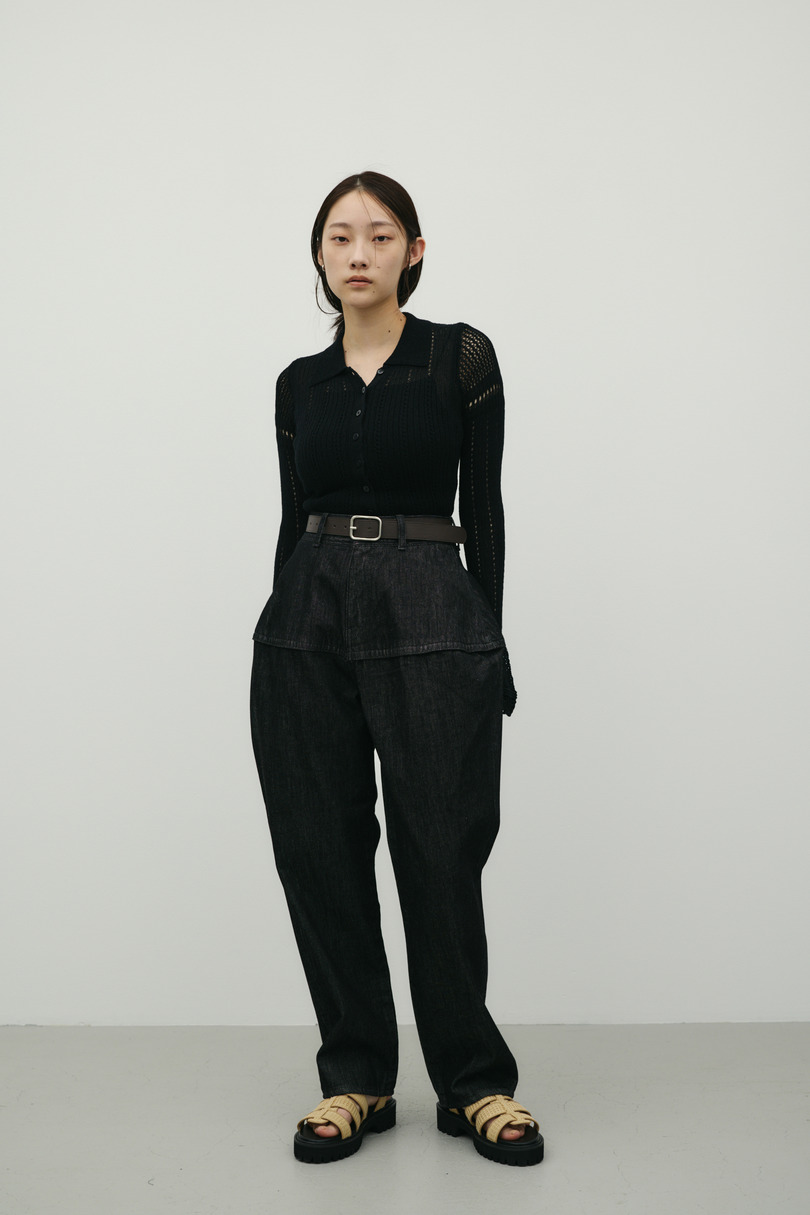 ランタンデニム 詳細画像 BLK 4