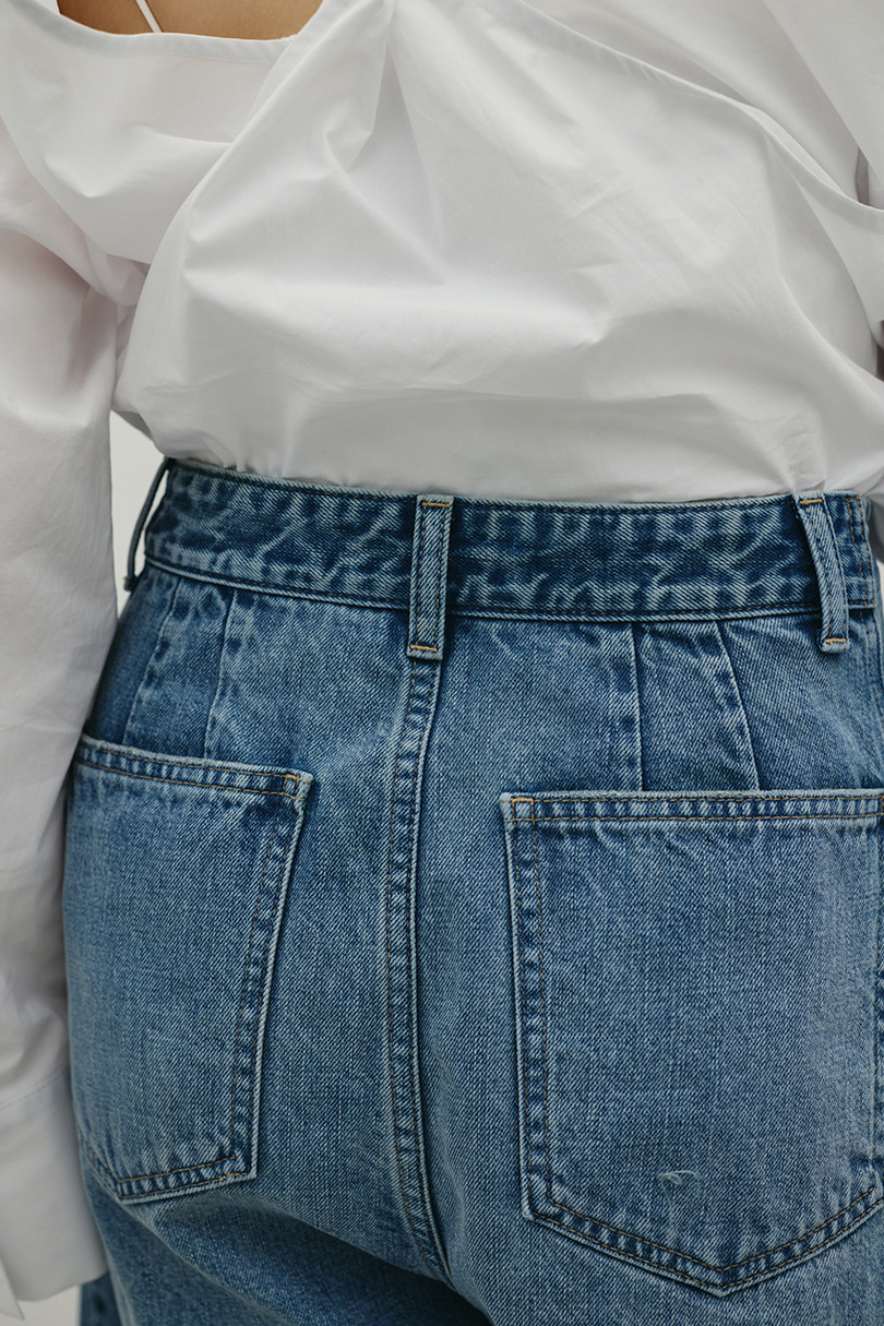 カットオフハーフデニム 詳細画像 BLU 10