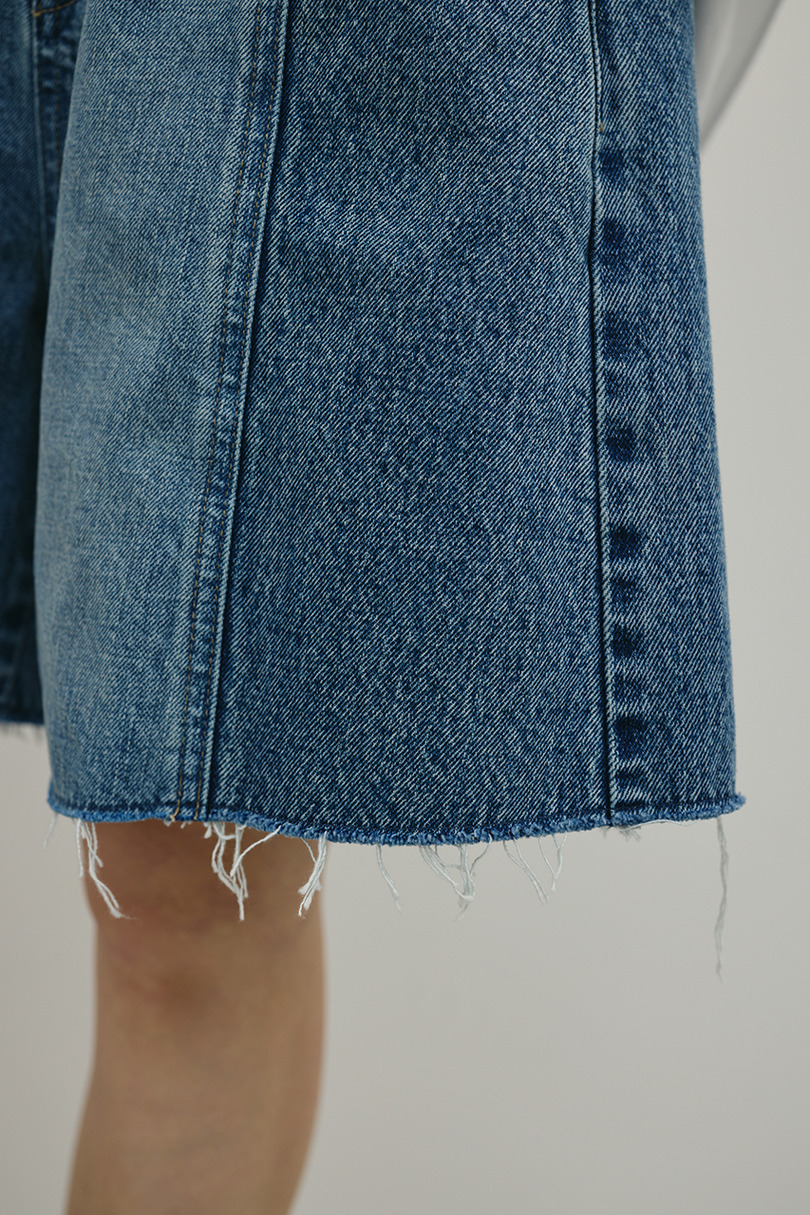 カットオフハーフデニム 詳細画像 BLU 9