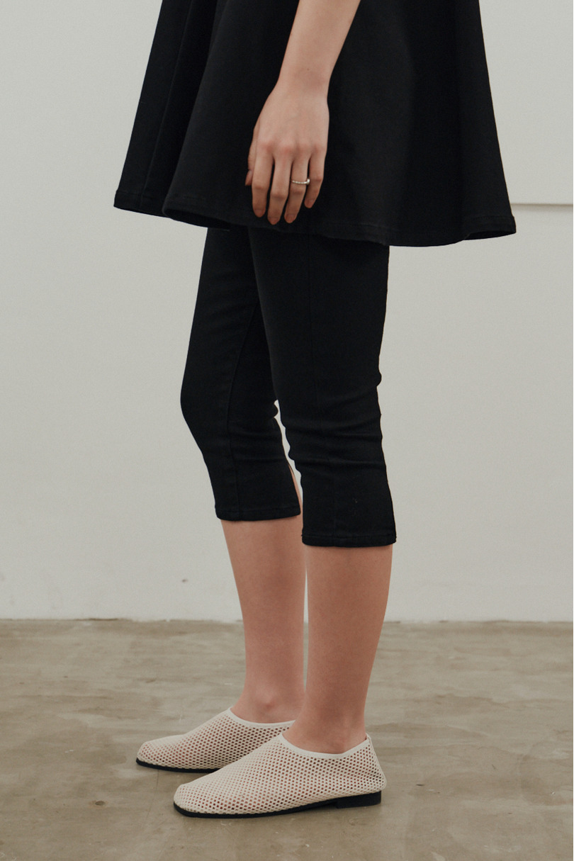 ストレッチデニムカプリパンツ 詳細画像 BLK 6