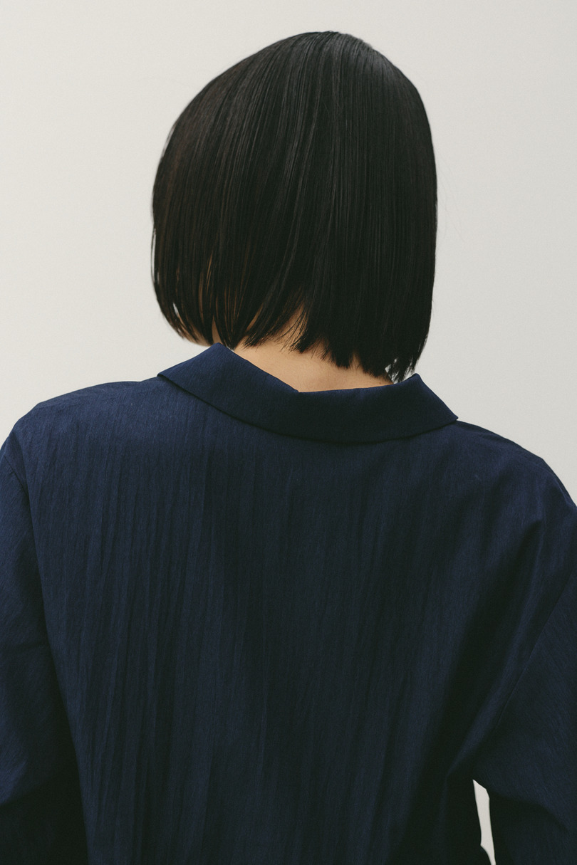 ヘムフリルシャツ 詳細画像 NVY 11