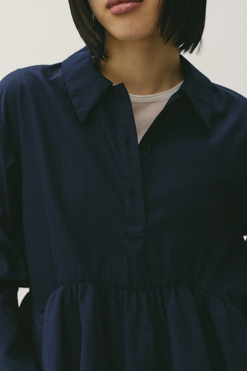 ヘムフリルシャツ 詳細画像 NVY 8