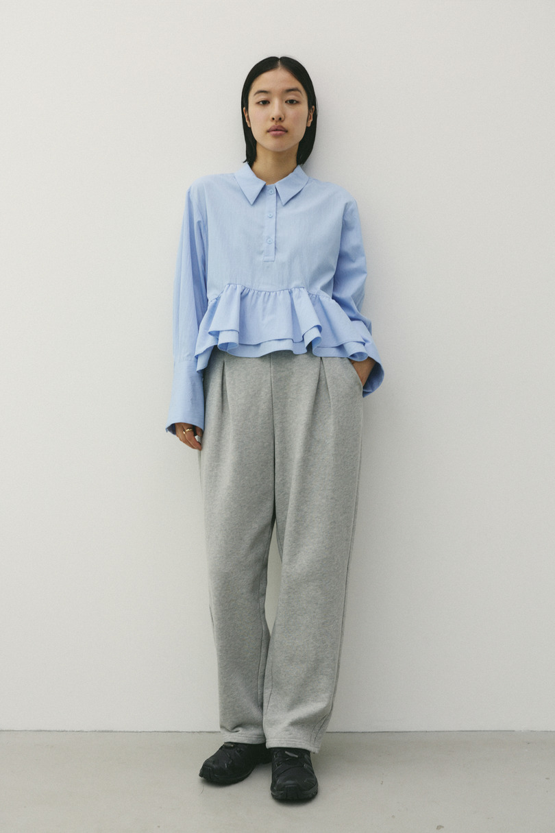 ヘムフリルシャツ 詳細画像 SAX 5