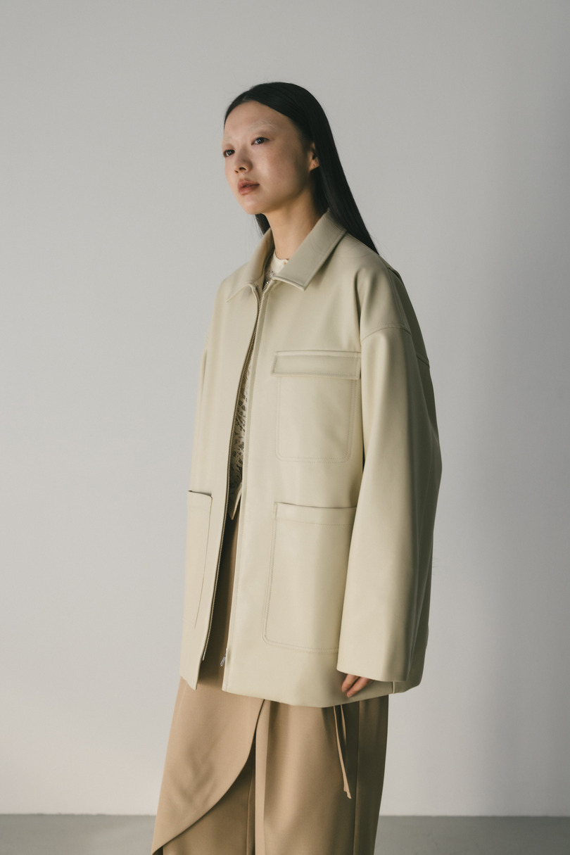 フェイクレザージャケット 詳細画像 IVOY 4