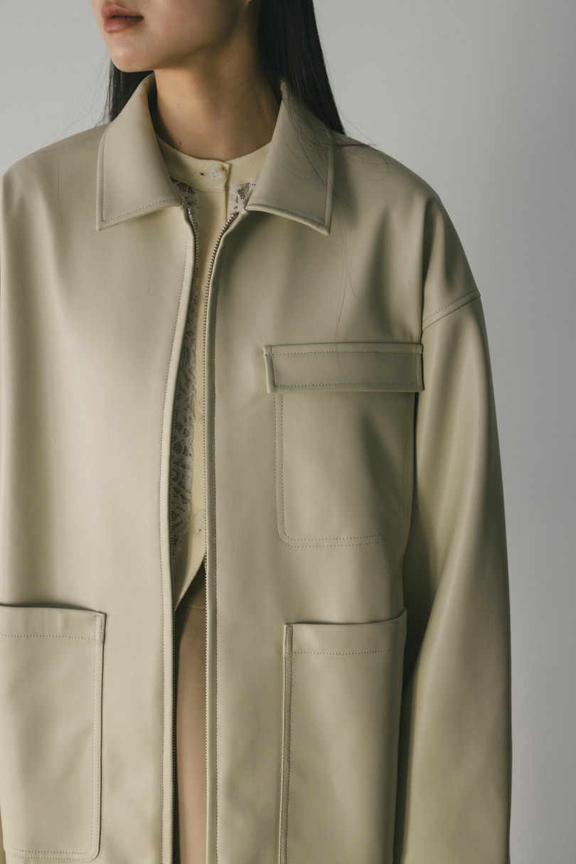 フェイクレザージャケット 詳細画像 IVOY 7