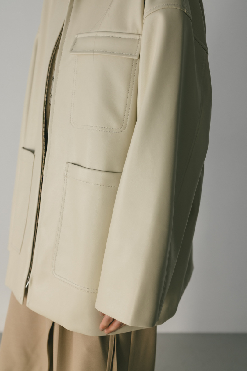 フェイクレザージャケット 詳細画像 IVOY 8