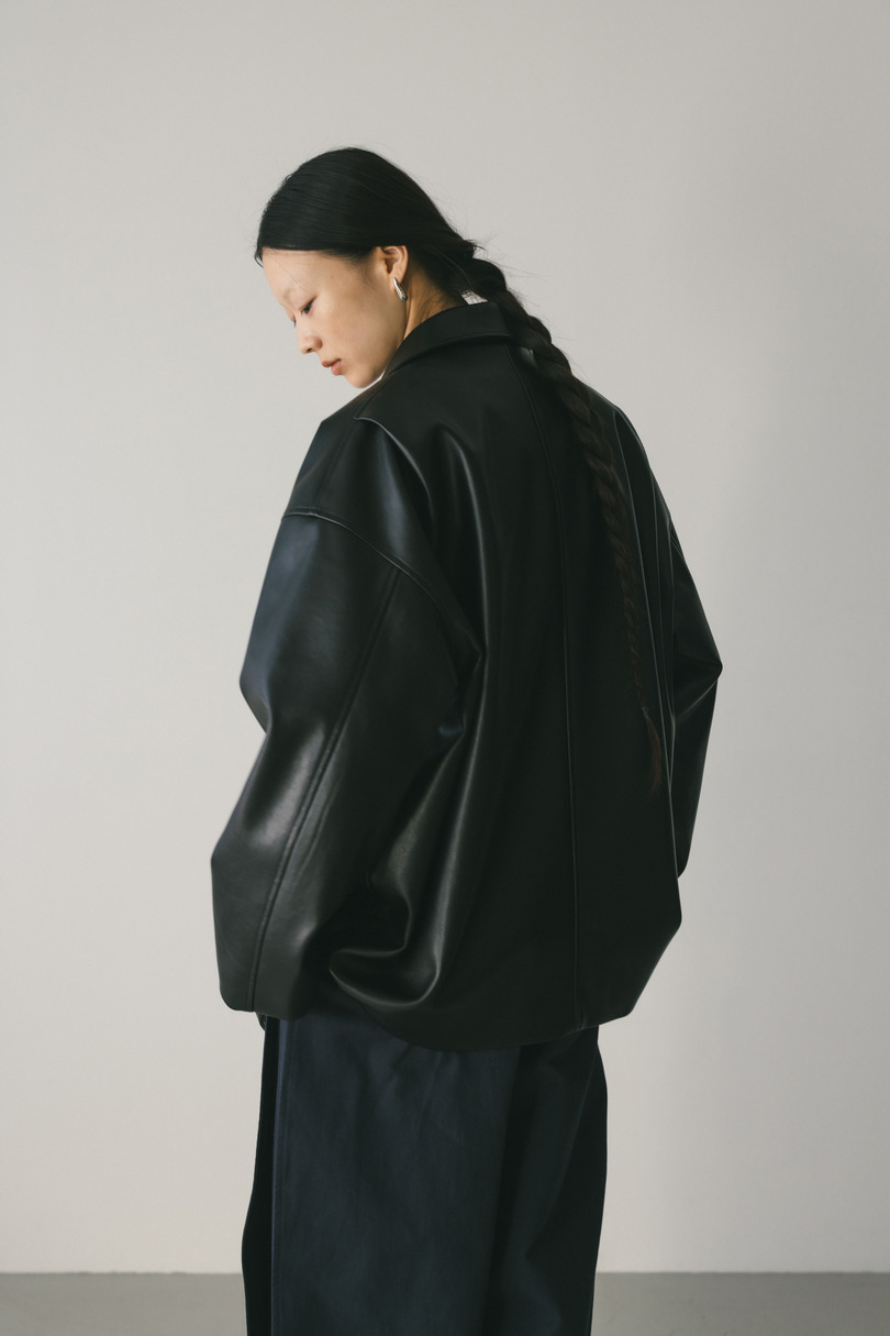 フェイクレザージャケット 詳細画像 BLK 10