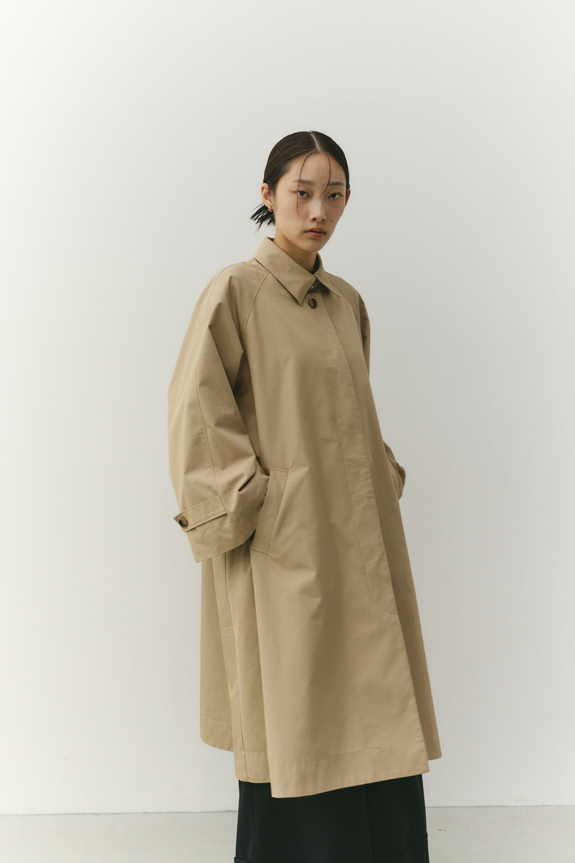テントライントレンチコート