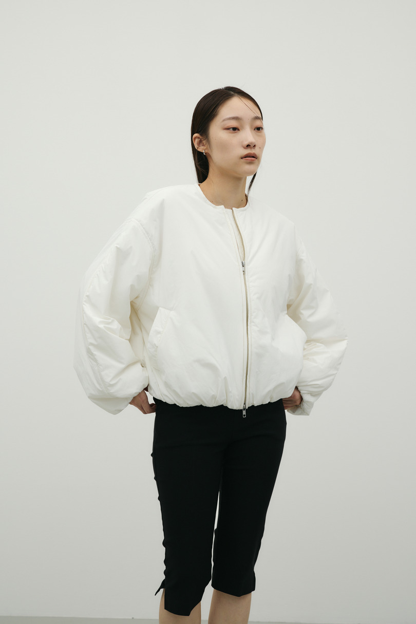 パディングブルゾン 詳細画像 WHT 3