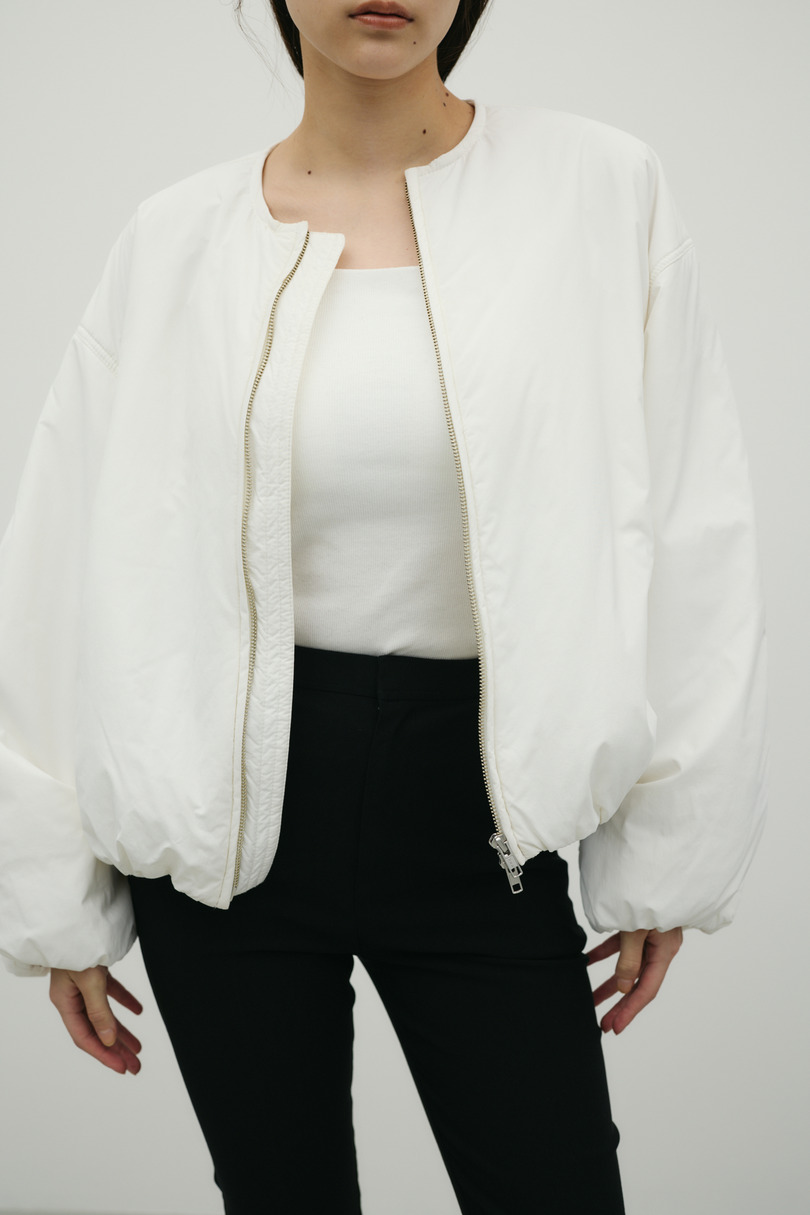 パディングブルゾン 詳細画像 WHT 9